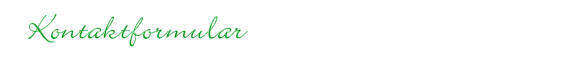 Kontaktformular